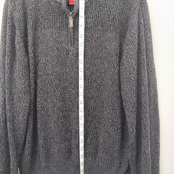 Coleman Men's Charcoal Zip-Up Sweater - Picture 5 of 6